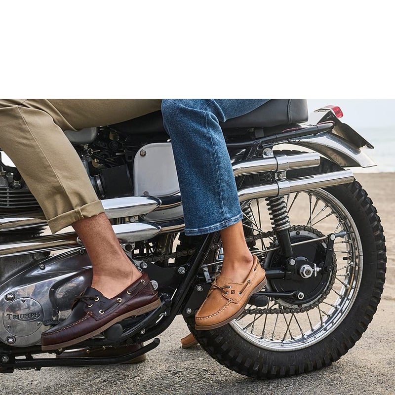 Sperry mens Authentic Original 2-eye Boat Shoe, Amaretto, 12 US - Image 2